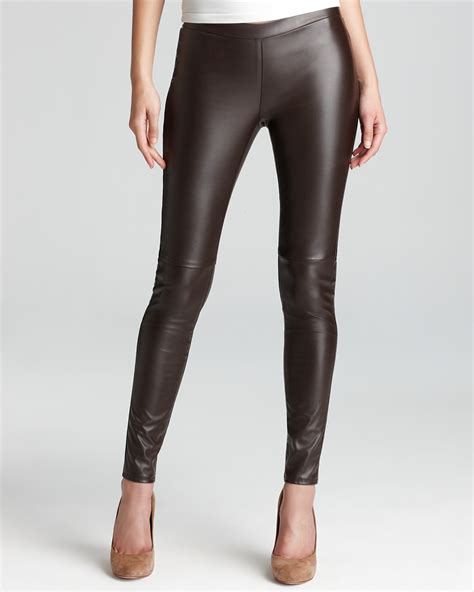 michael kors leggings pants free shipping|Michael Kors faux leather leggings.